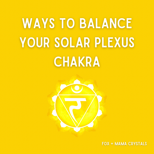 Tips For Balancing Your Solar Plexus