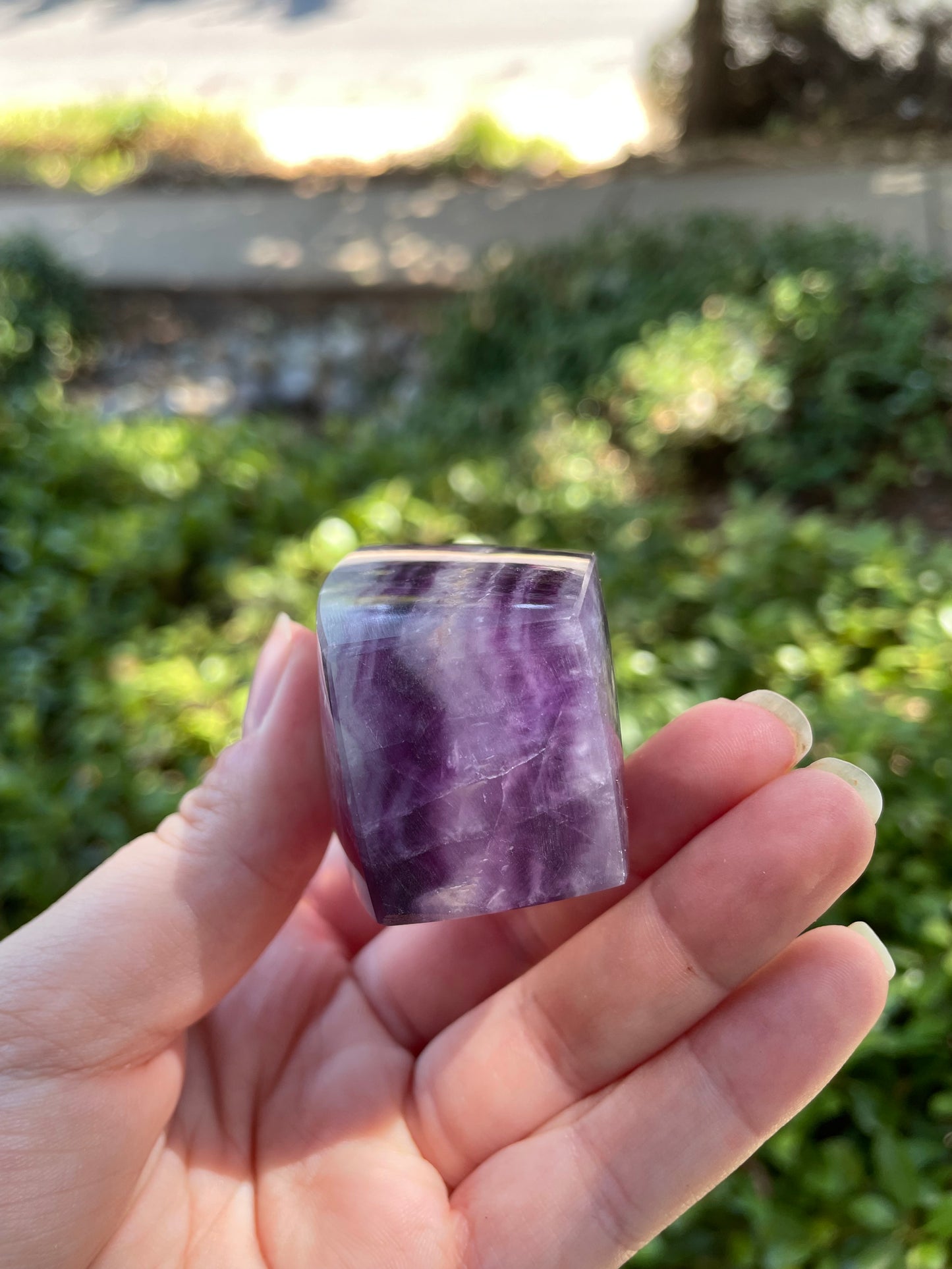 Rainbow Fluorite Crystal Freeform