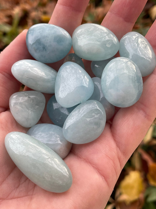 Aquamarine Crystal Tumbles