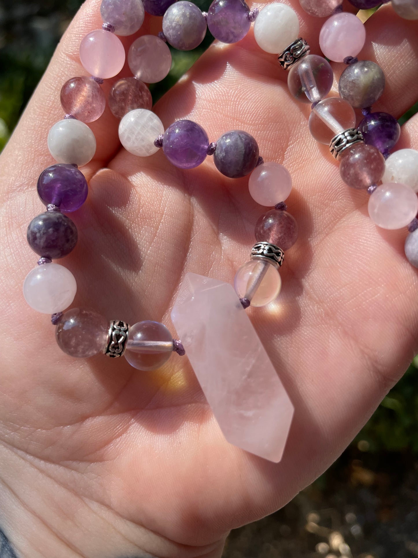 Divine Feminine Energy Crystal Necklace for Self-Love & Empowerment