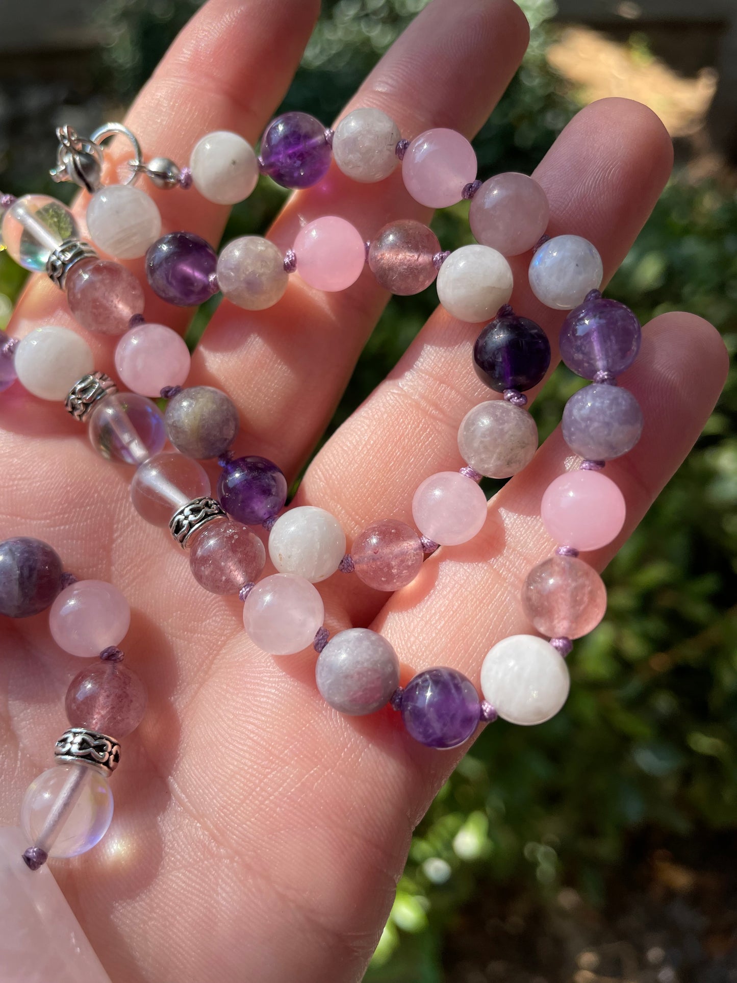 Divine Feminine Energy Crystal Necklace for Self-Love & Empowerment