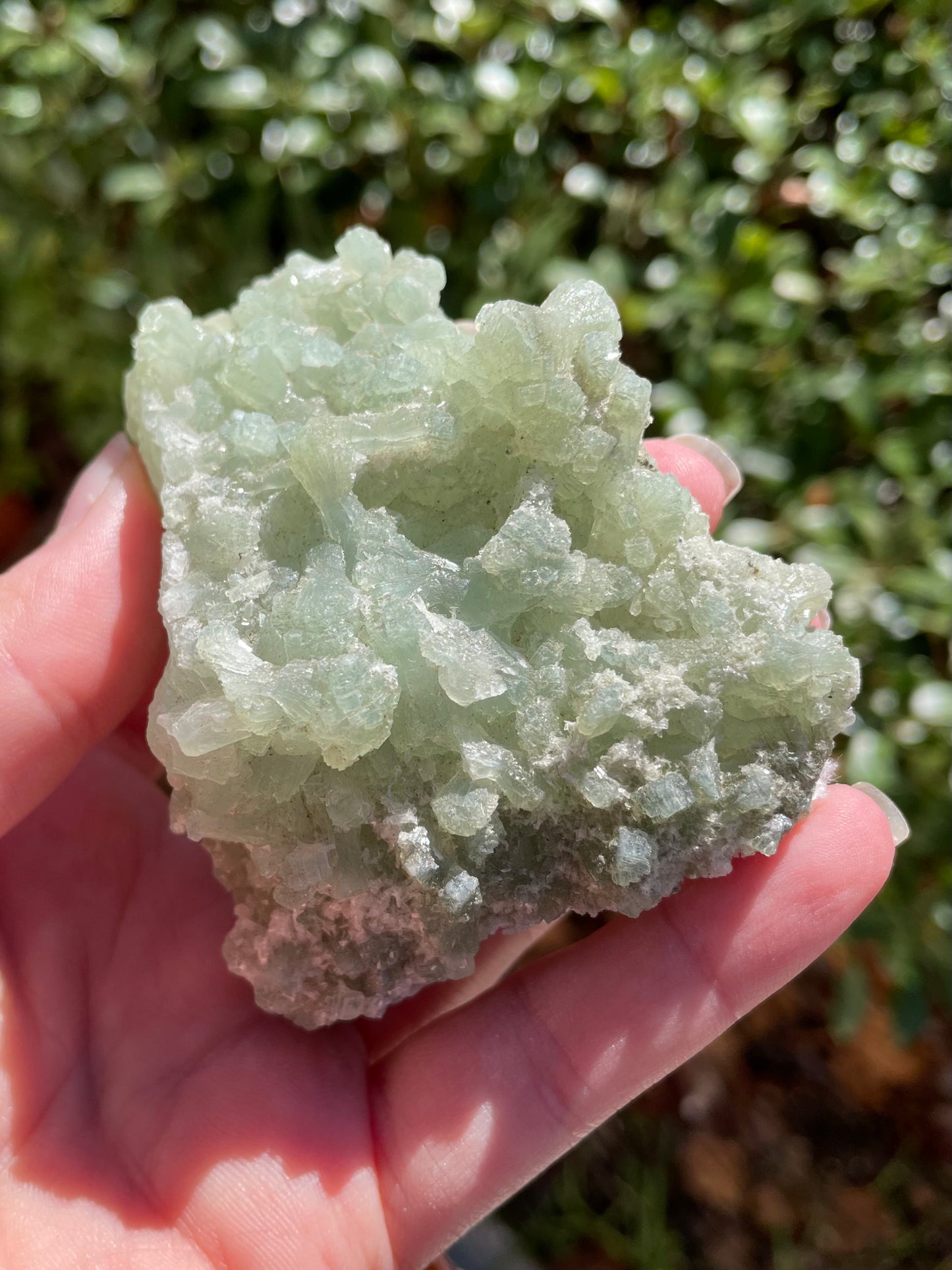 Prehnite Raw Cluster