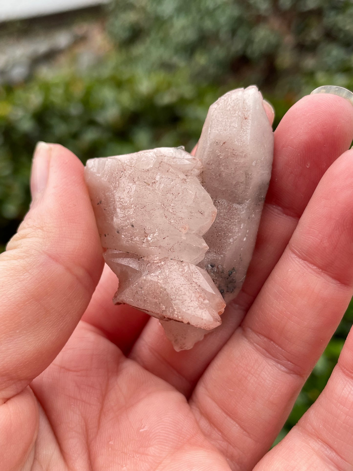 Red Hematite Quartz with Chalcopyrite