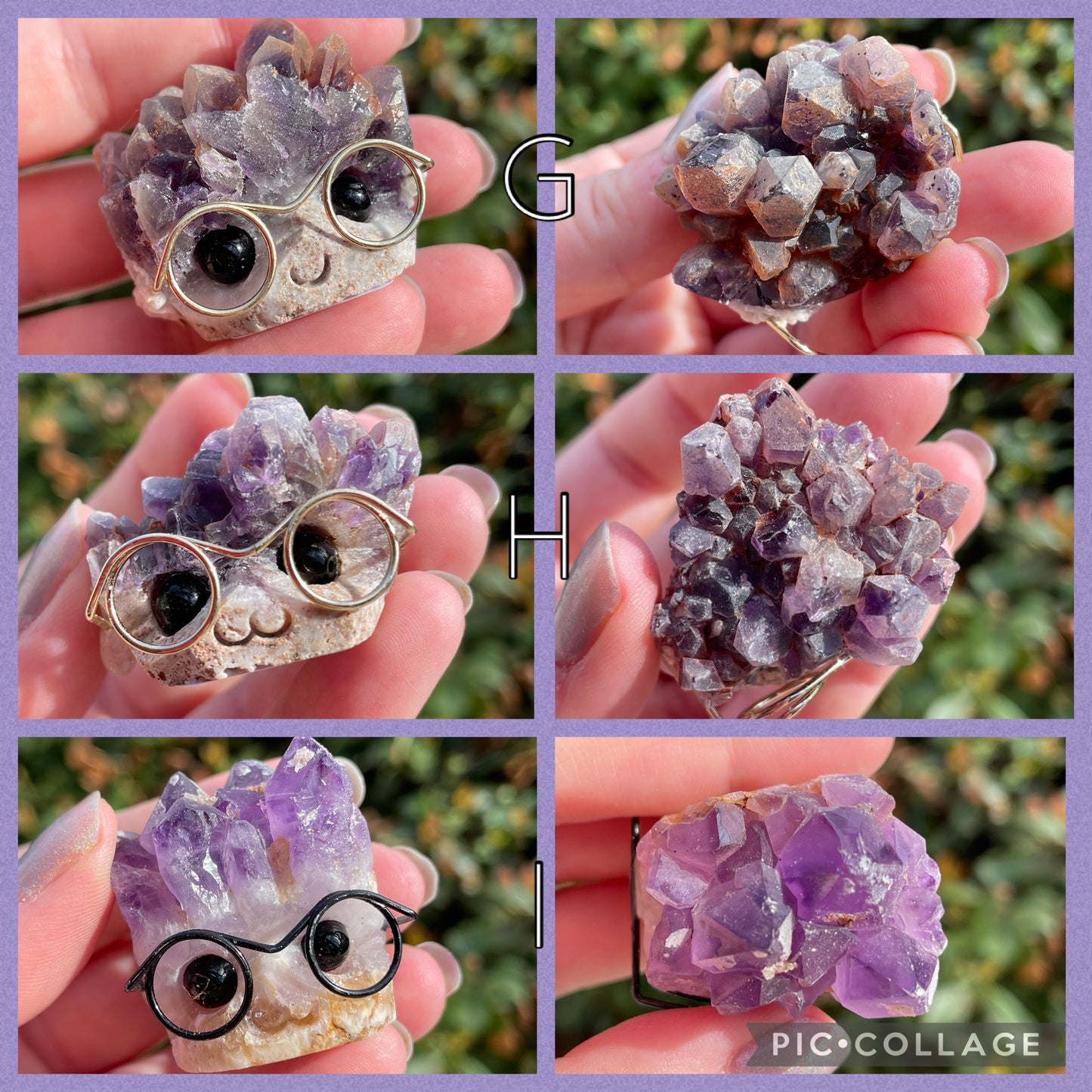 Amethyst Hedgehog Buddies