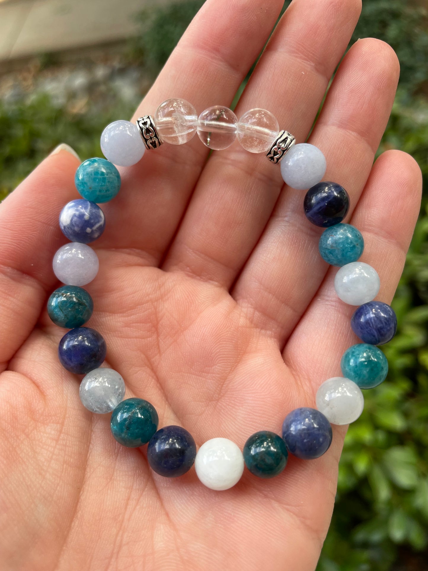 Throat Chakra Activation Bracelet for Communication, Trust, & Self- Expression