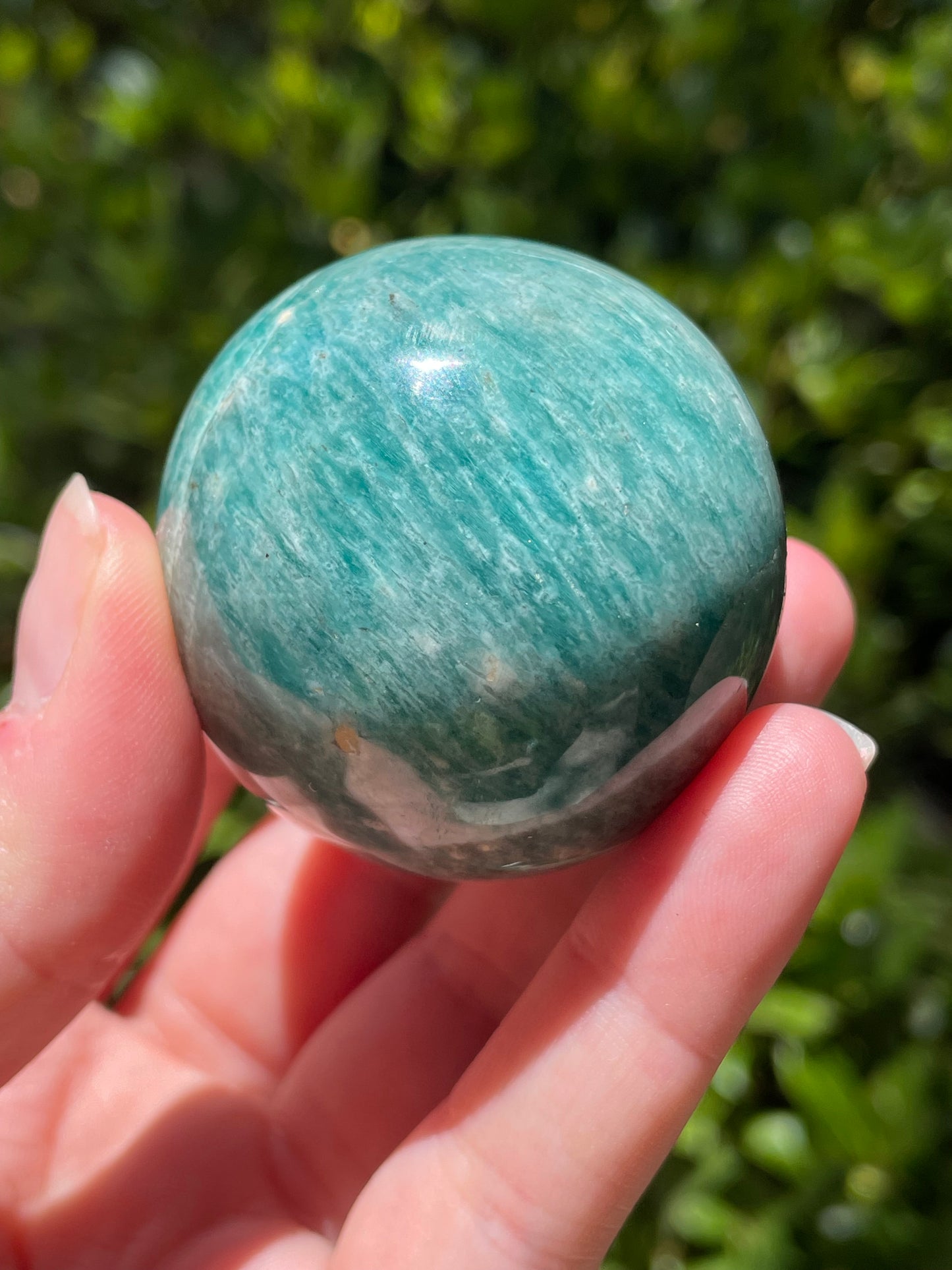 Amazonite Crystal Spheres