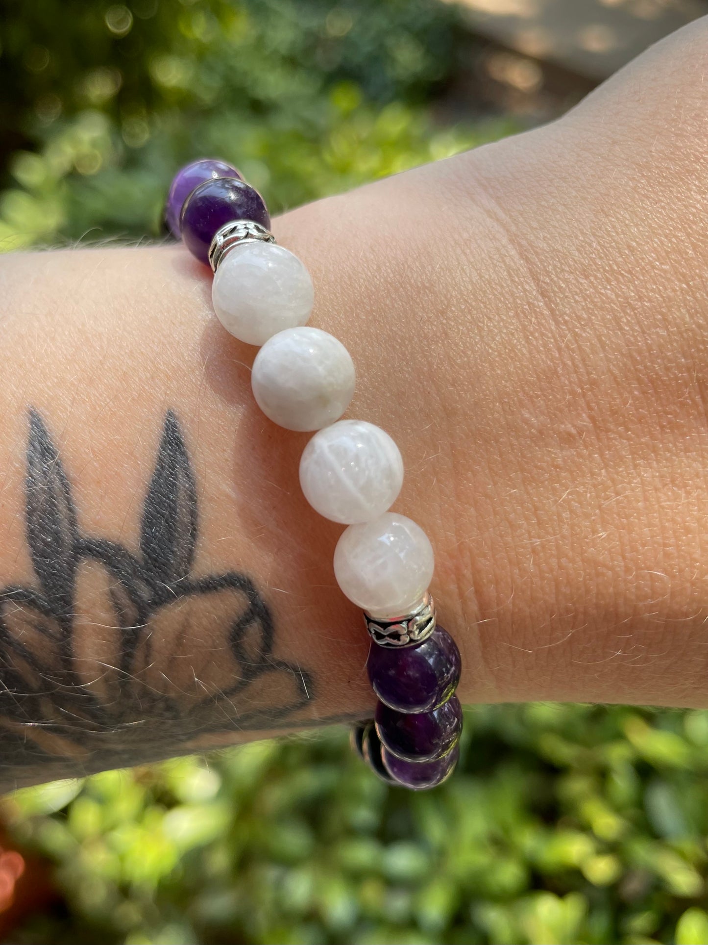 Empath Support + Energetic Protection Crystal Bracelet