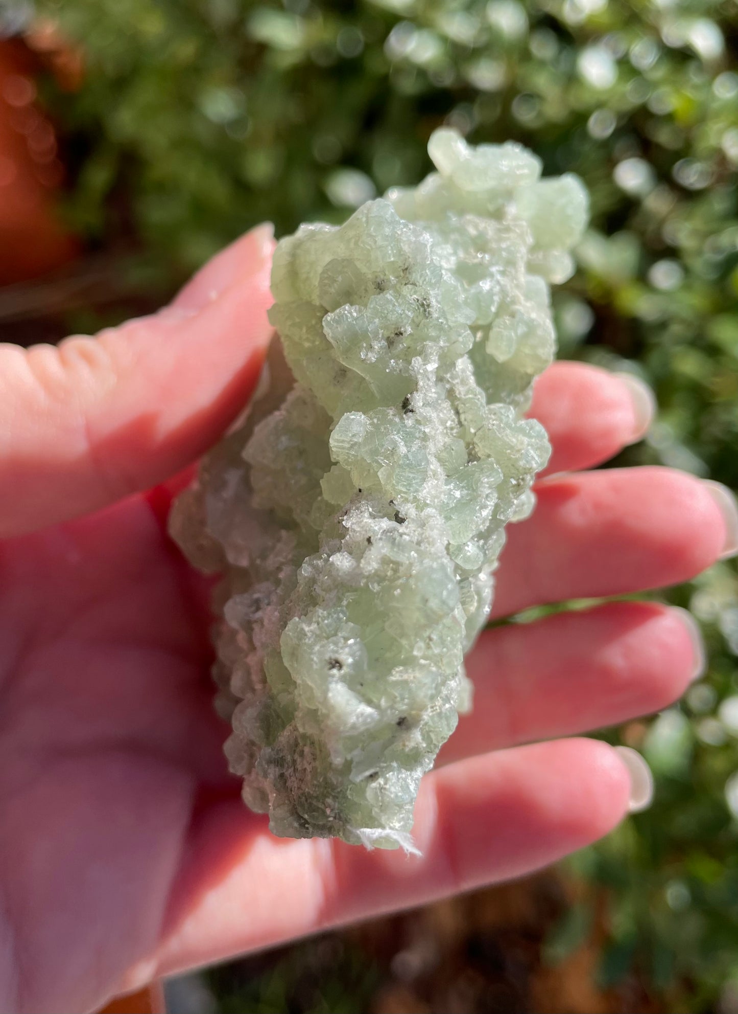 Prehnite Raw Cluster