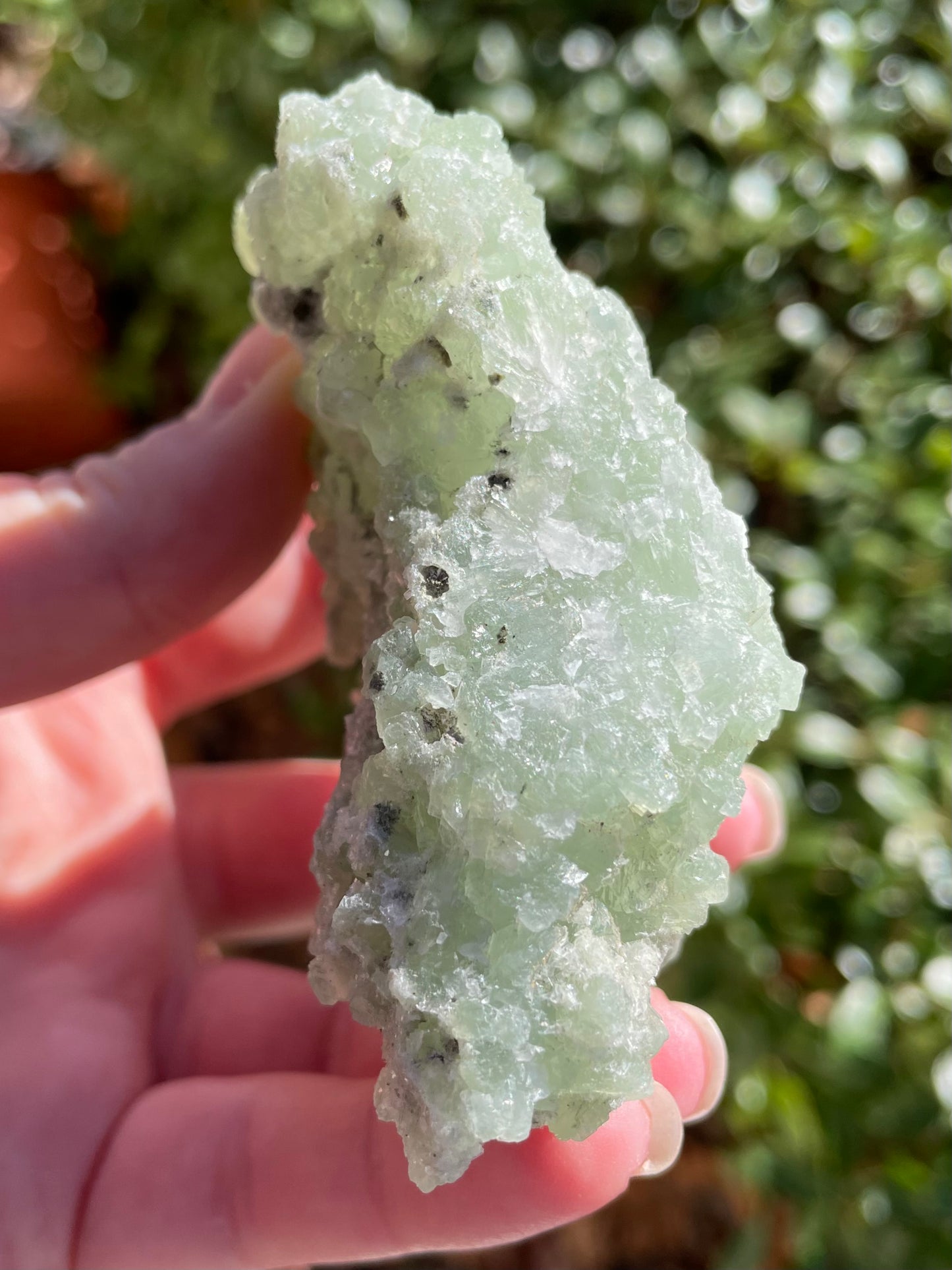 Prehnite Raw Cluster