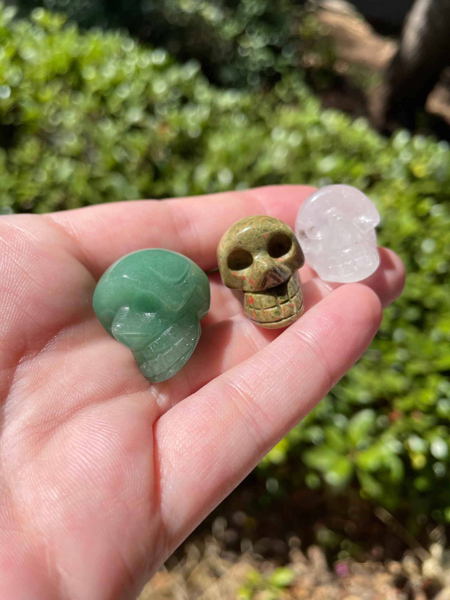 Mini Crystal Skulls 1”