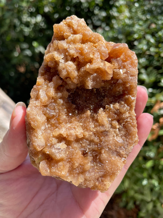 Raw Untreated Citrine Crystal Cluster