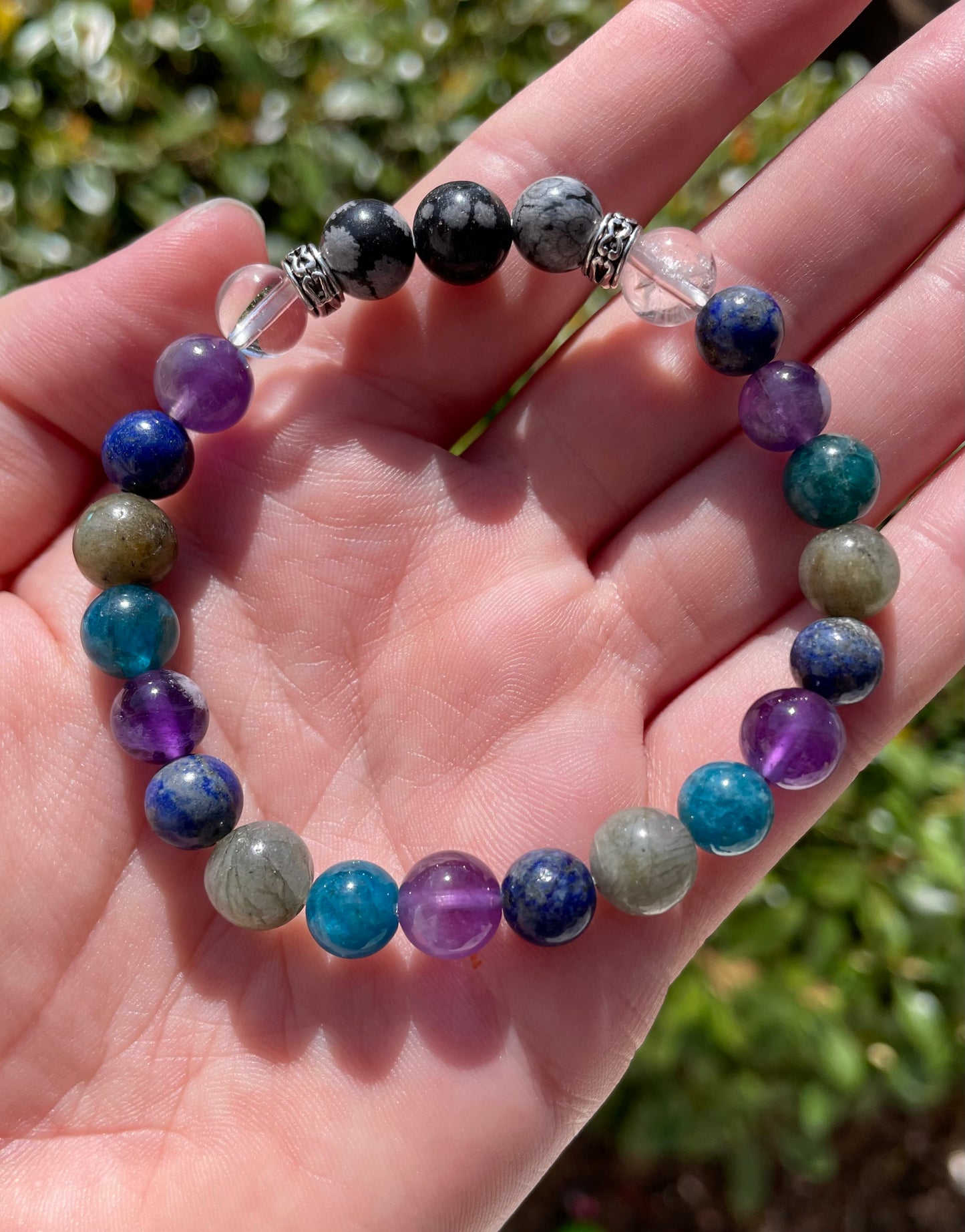 Dream Recall 🌙 & Psychic Channel Boosting Crystal Bracelet