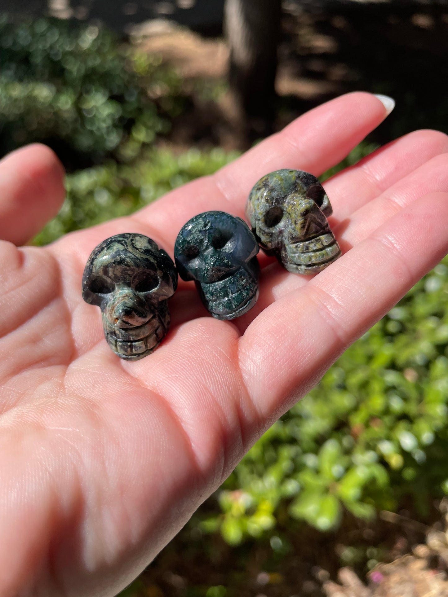 Mini Crystal Skulls 1”