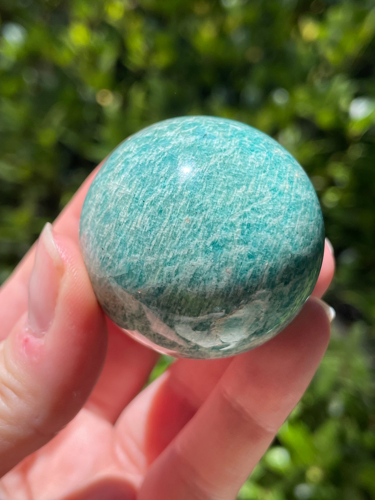 Amazonite Crystal Spheres