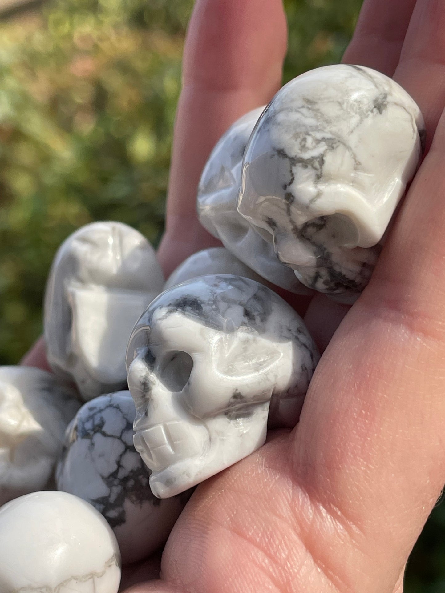 1” Howlite Crystal Skull