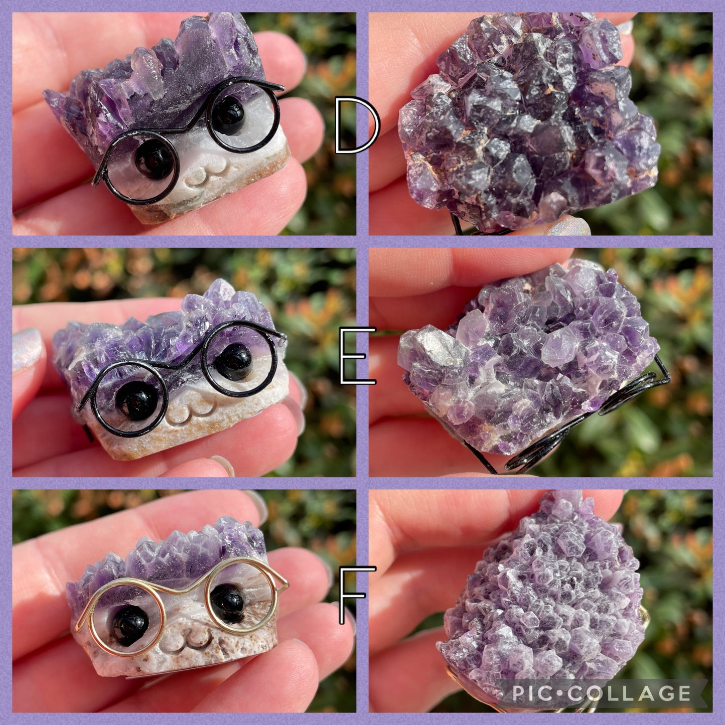 Amethyst Hedgehog Buddies