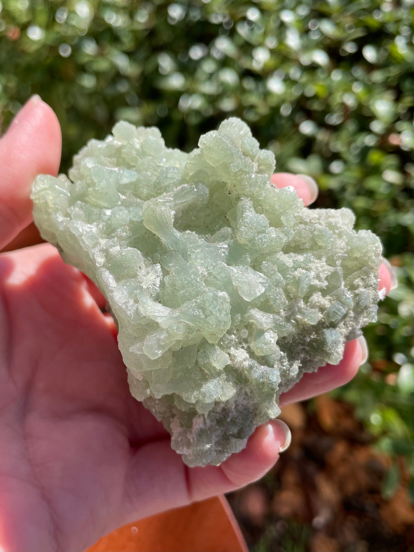 Prehnite Raw Cluster