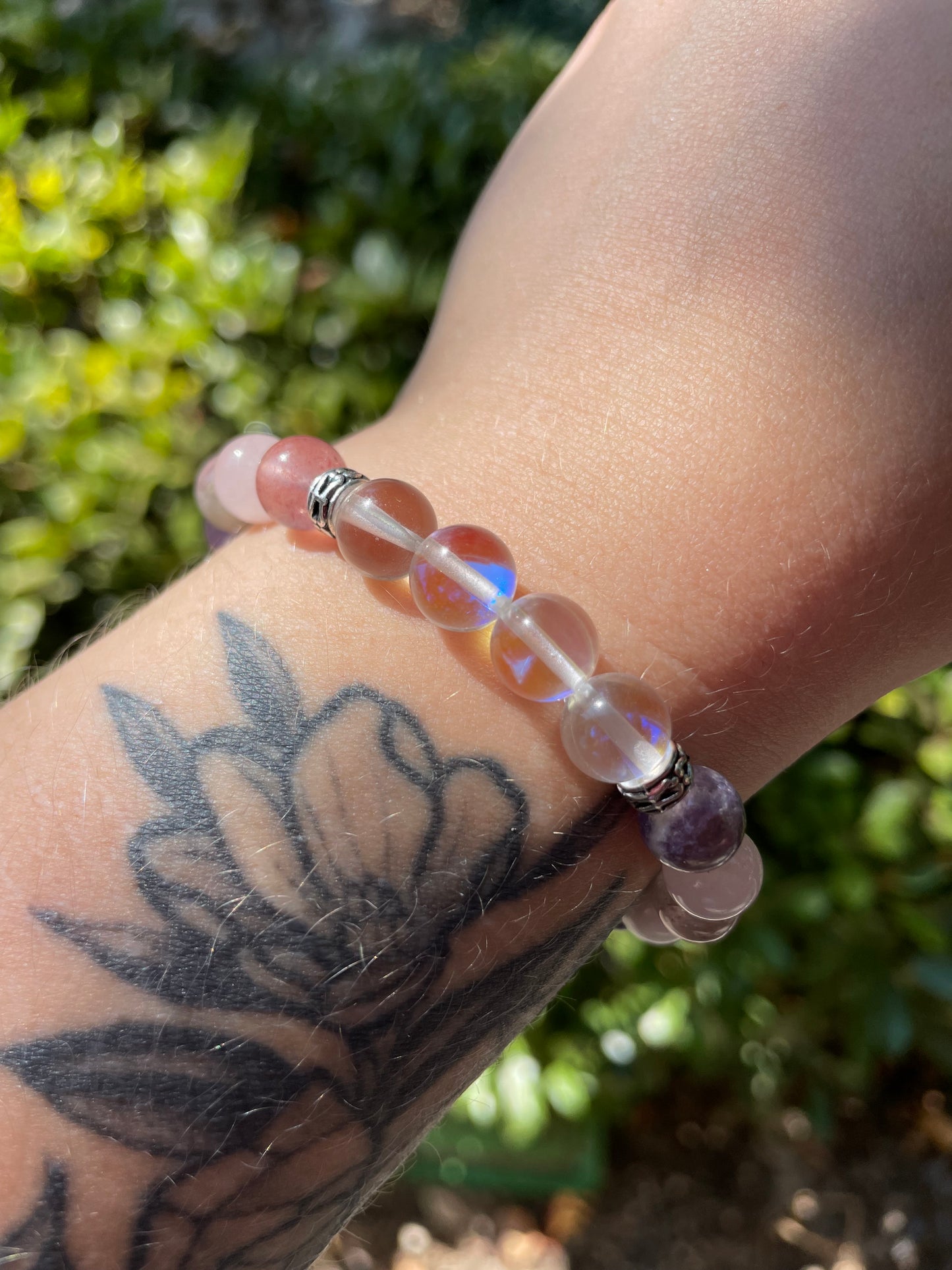 Divine Feminine Energy Crystal Bracelet for Self-Love & Empowerment