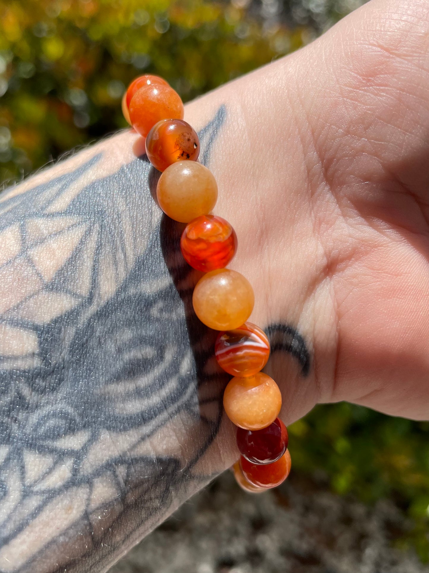 Sacral Chakra Balancing Crystal Bracelet for Creativity, Confidence, & Vitality