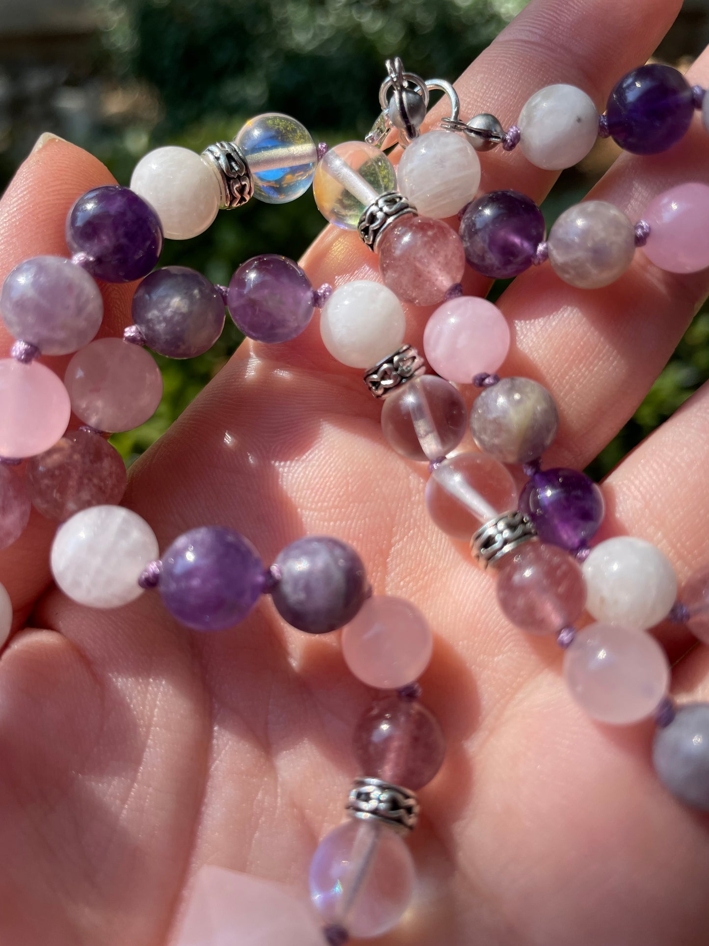 Divine Feminine Energy Crystal Necklace for Self-Love & Empowerment