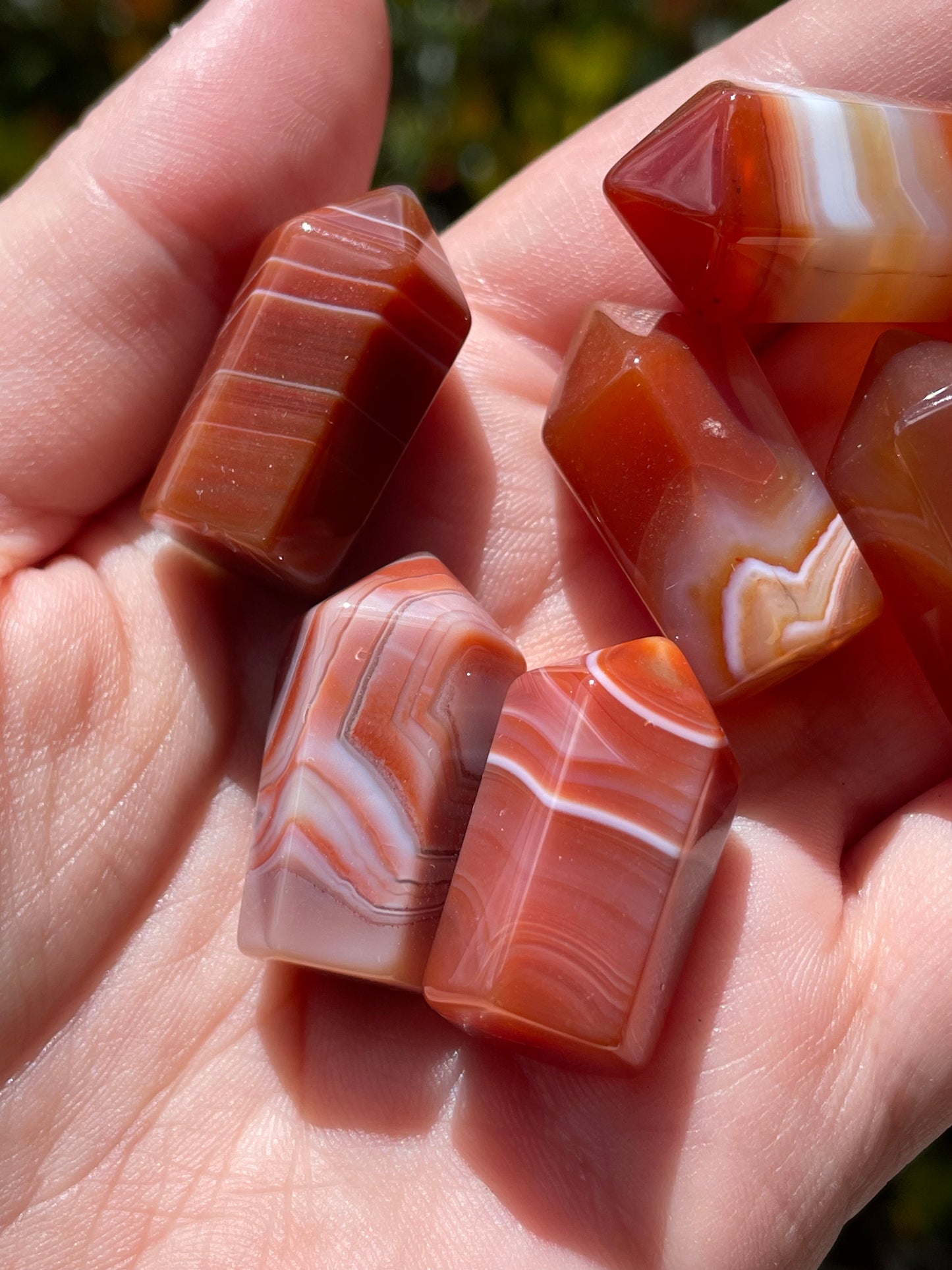 1” Mini Carnelian Tower