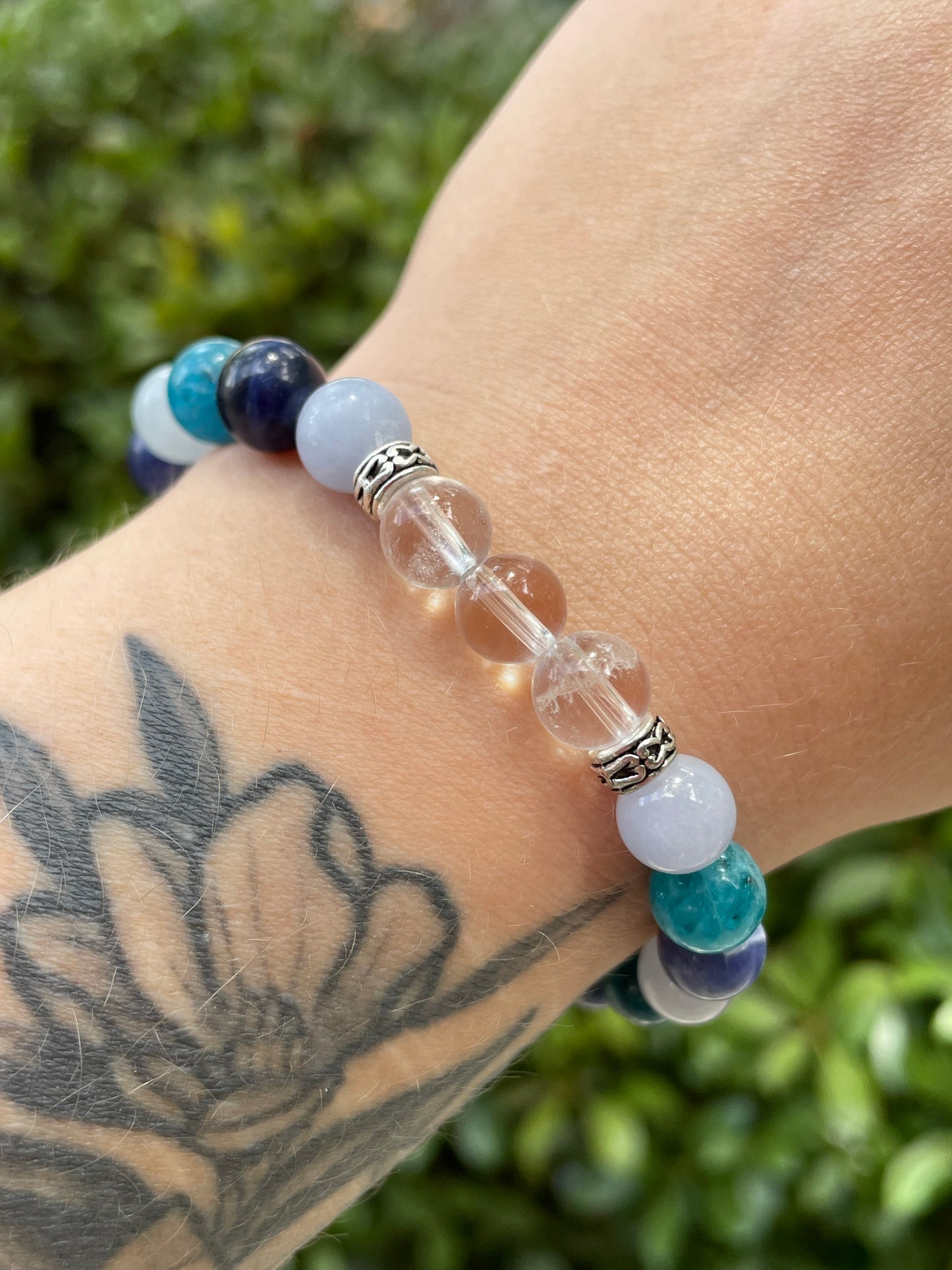 Throat Chakra Activation Bracelet for Communication, Trust, & Self- Expression