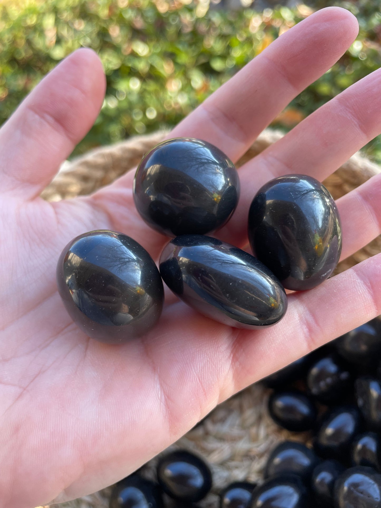 Obsidian Crystal Tumbles