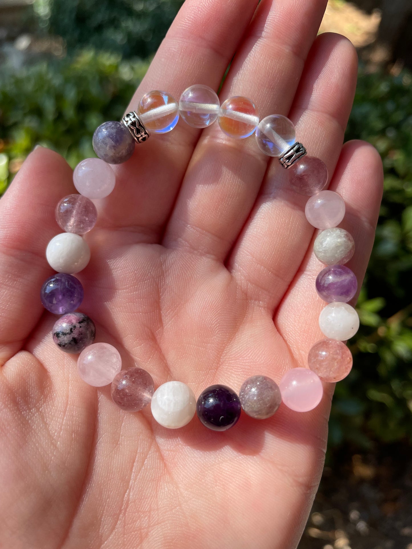 Divine Feminine Energy Crystal Bracelet for Self-Love & Empowerment