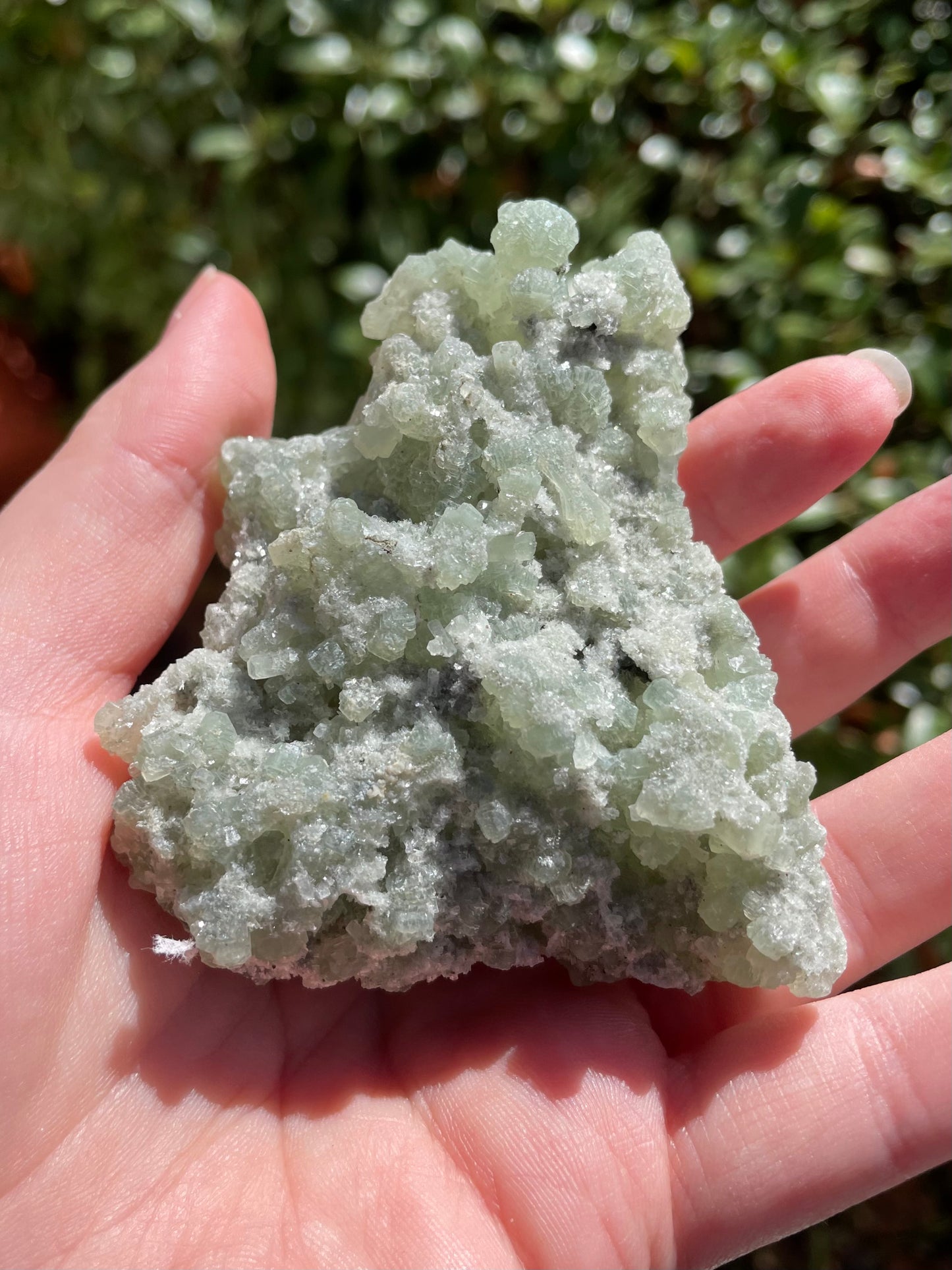 Prehnite Raw Cluster