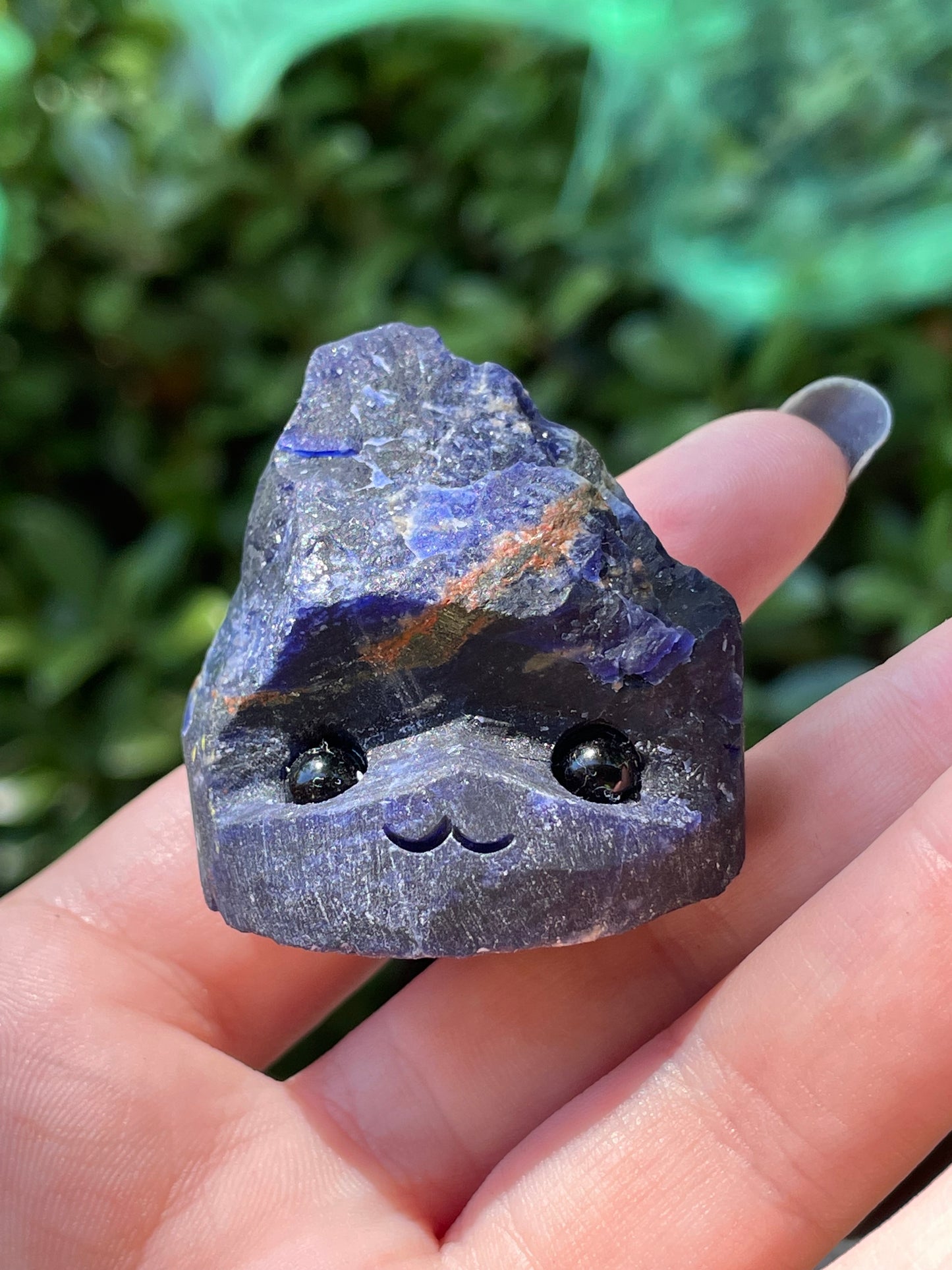 Sodalite Pet Rock Groot Buddy