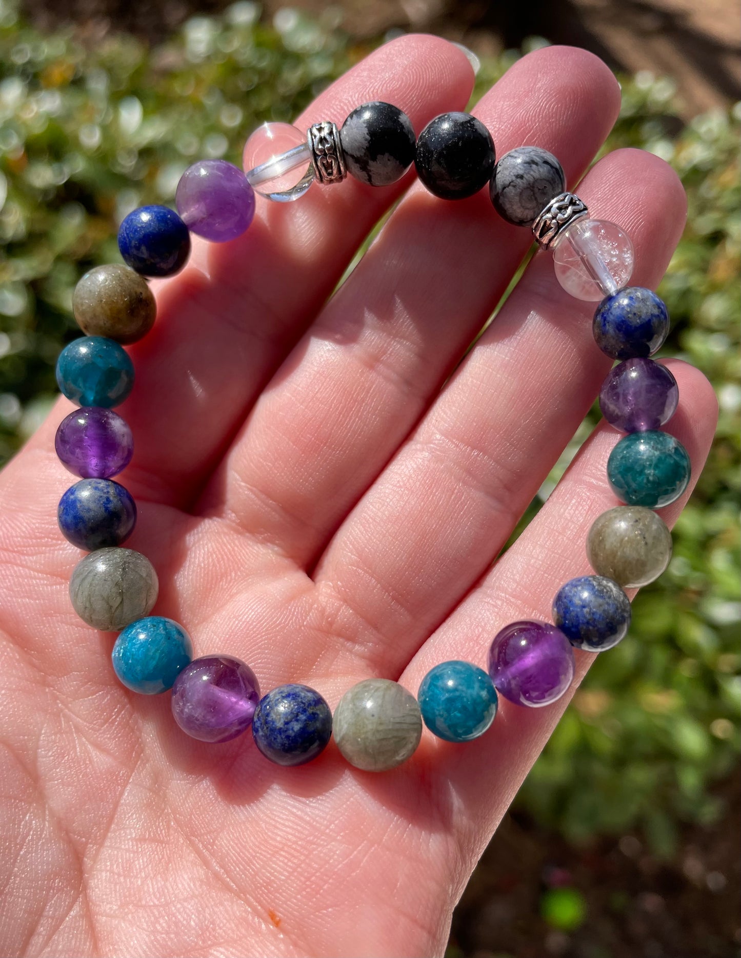 Dream Recall 🌙 & Psychic Channel Boosting Crystal Bracelet