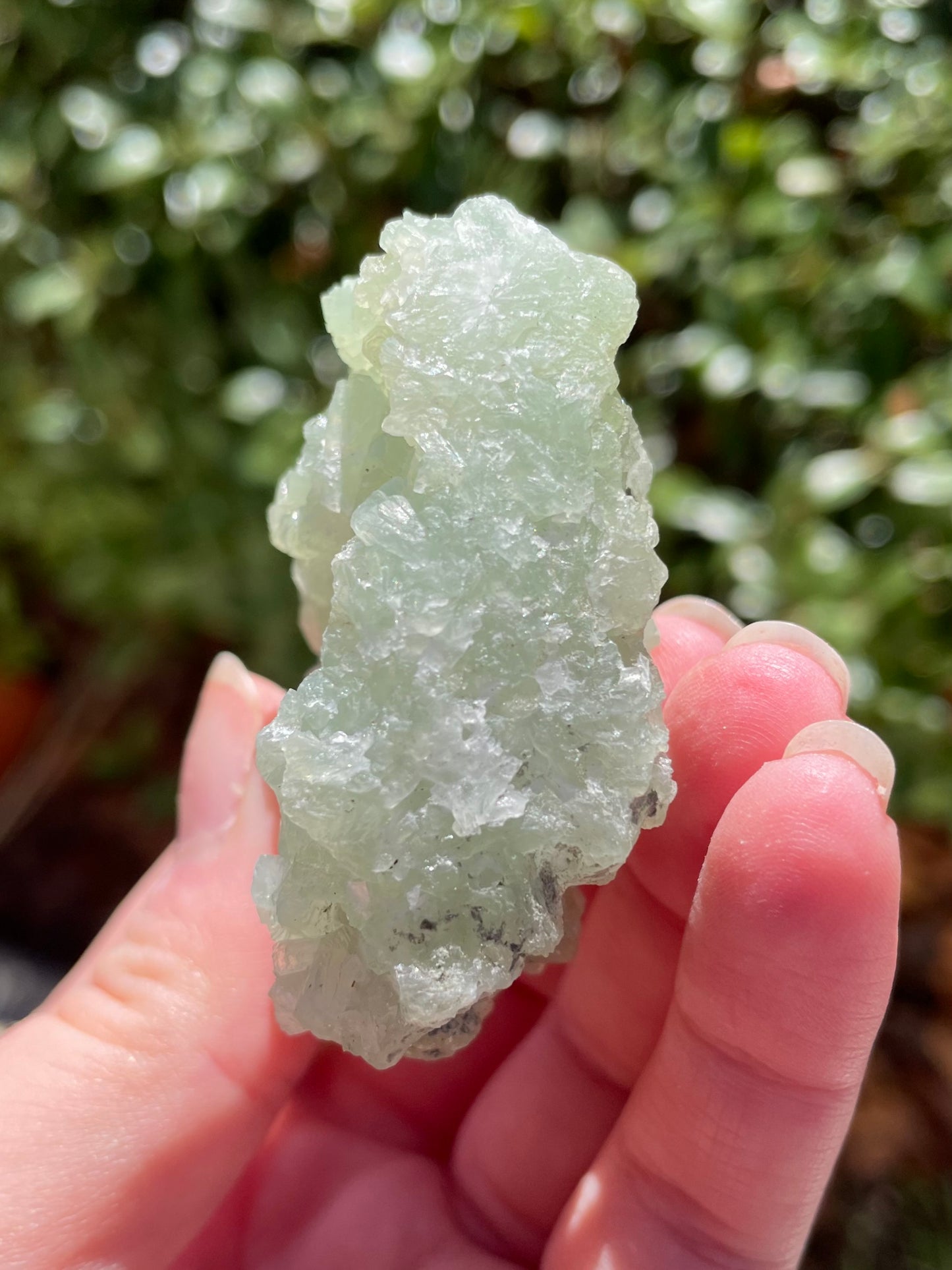 Prehnite Raw Cluster