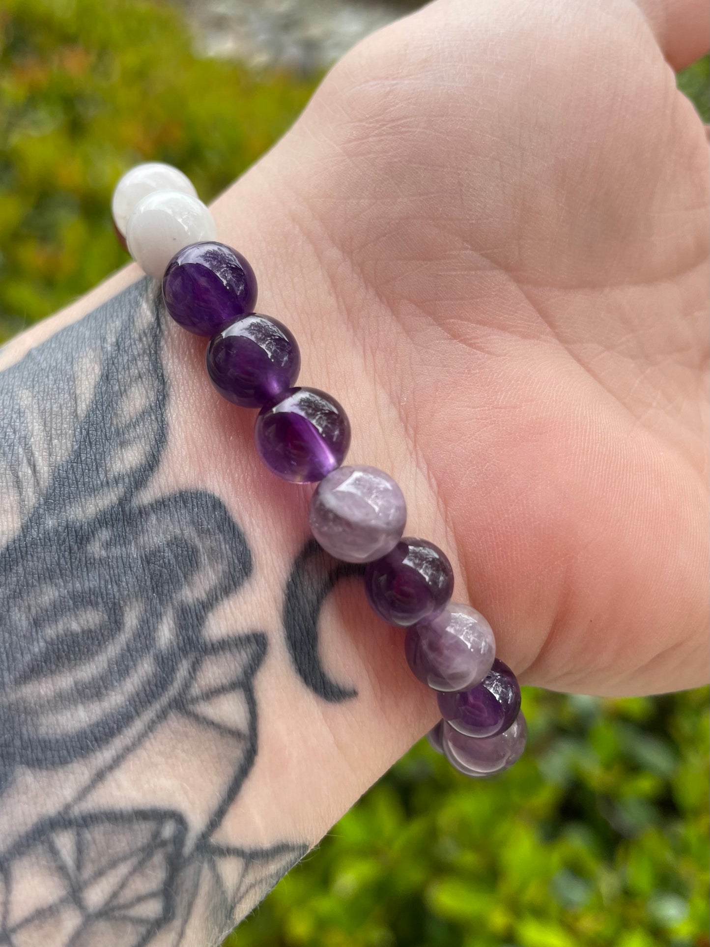 Chakra Balancing & Intuition Boosting Crystal Bracelet