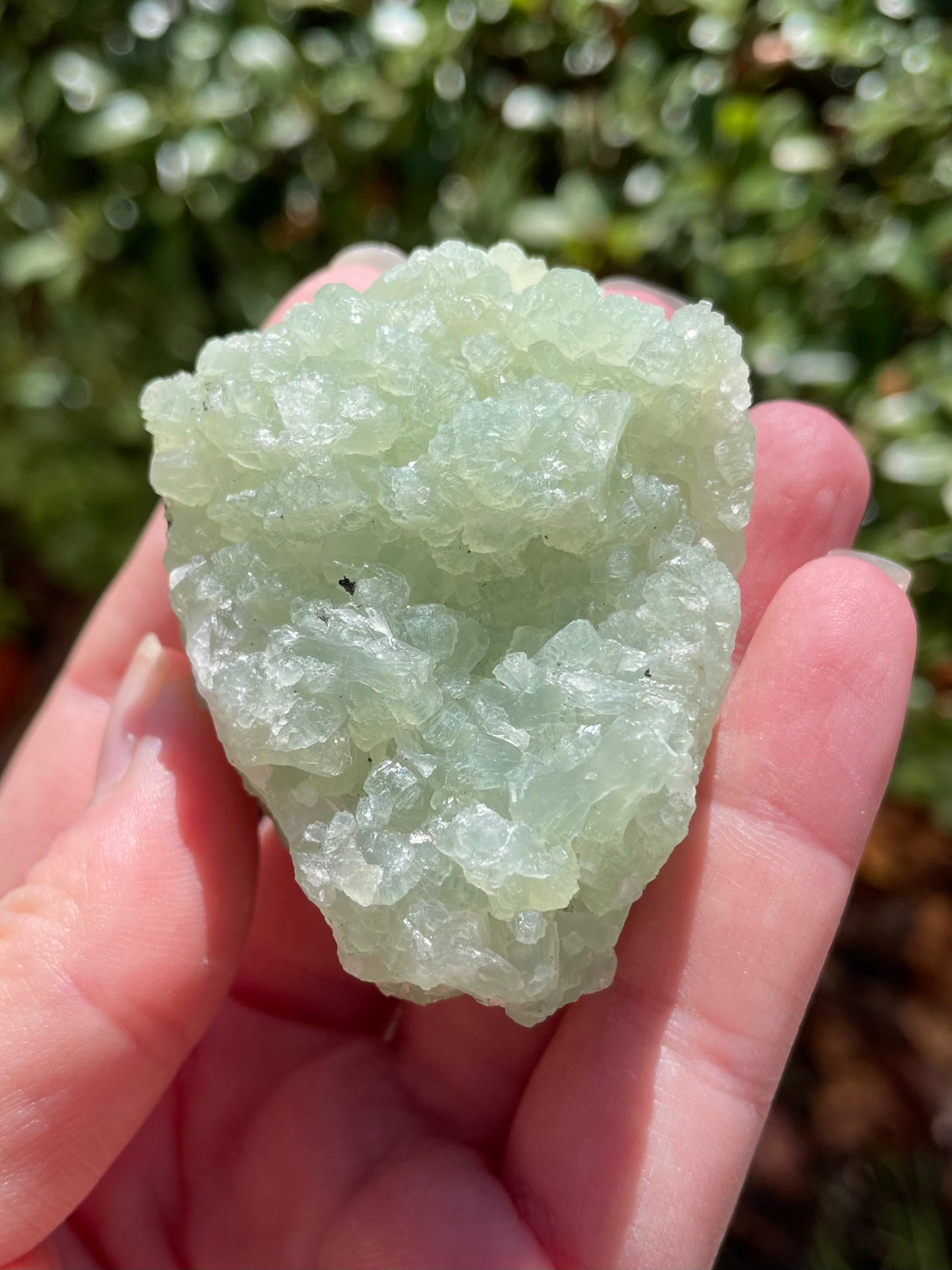 Prehnite Raw Cluster