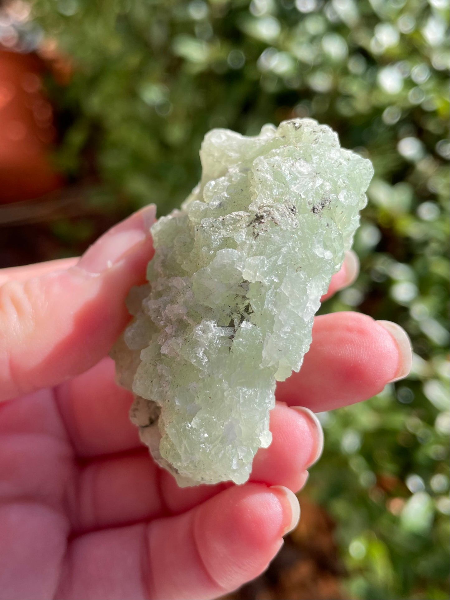 Prehnite Raw Cluster