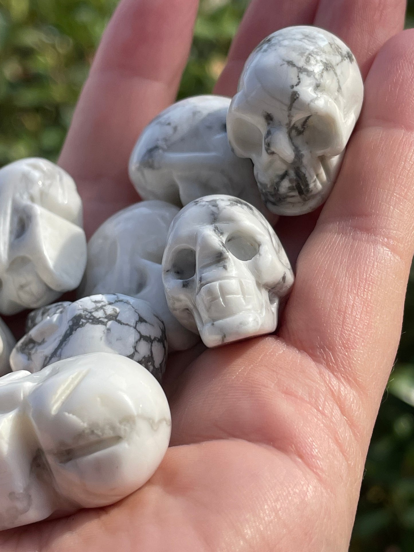 1” Howlite Crystal Skull