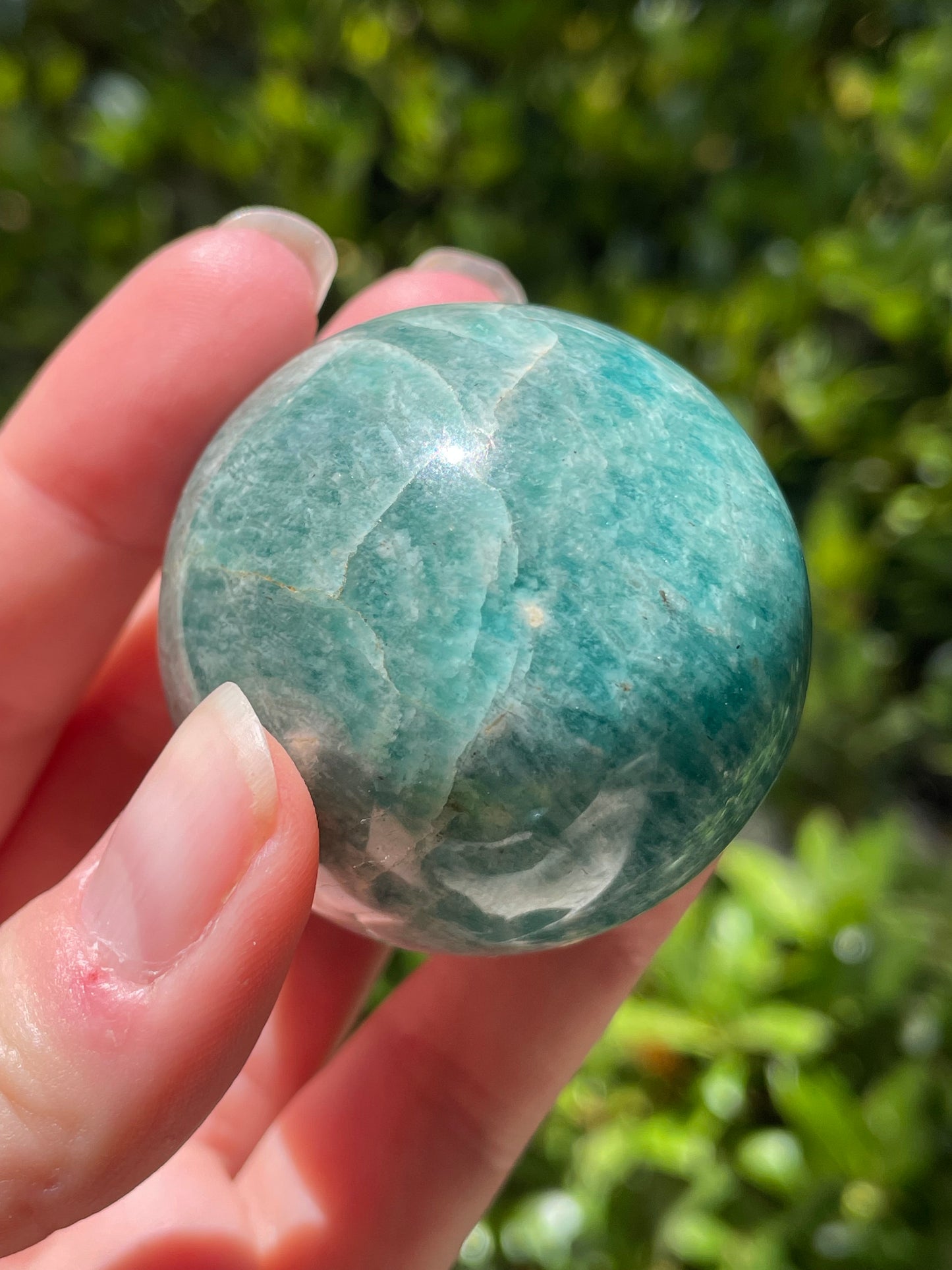 Amazonite Crystal Spheres