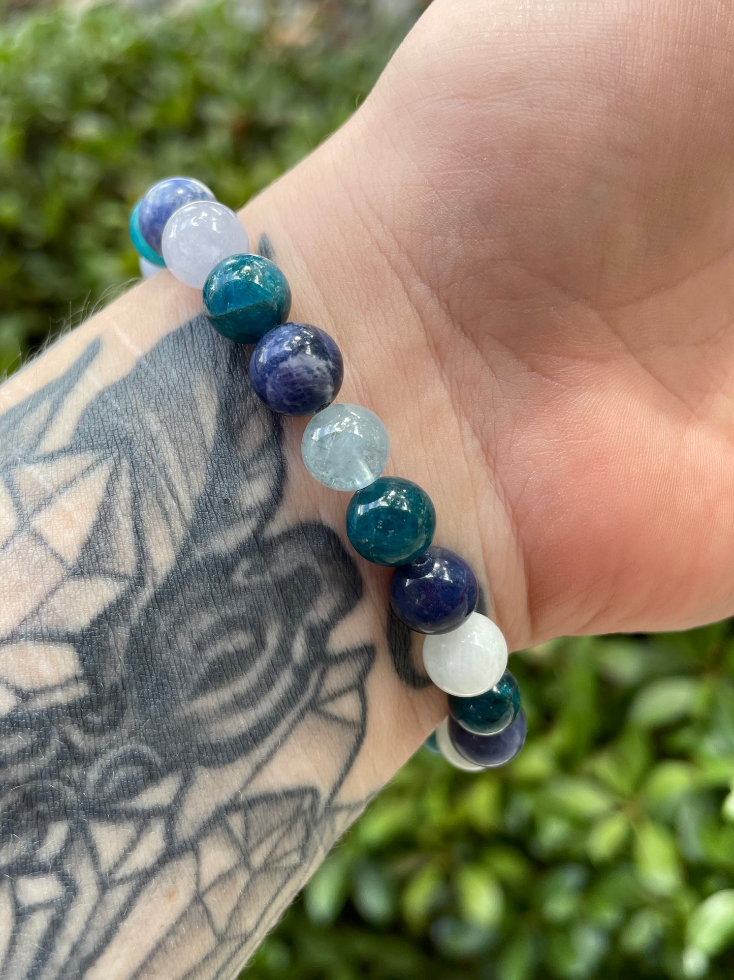 Throat Chakra Activation Bracelet for Communication, Trust, & Self- Expression