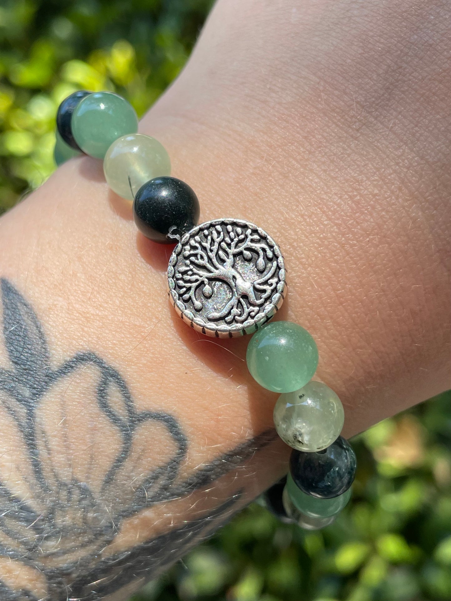 Tree Wisdom Crystal Bracelet