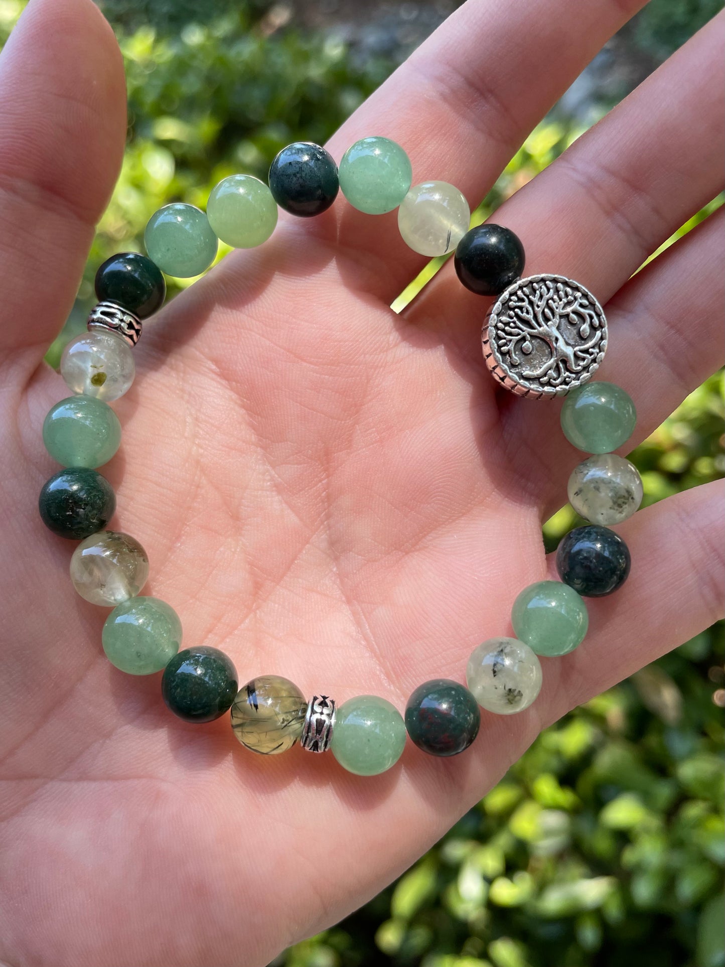 Tree Wisdom Crystal Bracelet