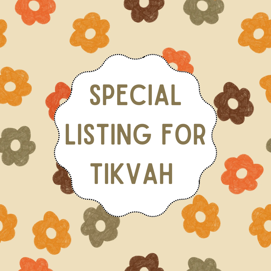 Special Listing- Tikvah