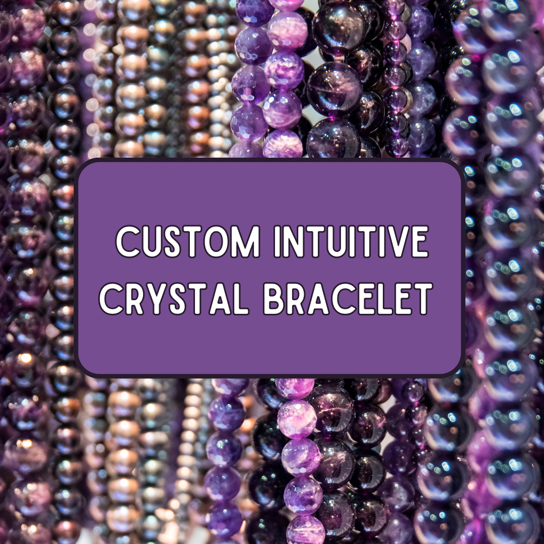 Remote Reiki + Custom Intentional Intuitively Made Crystal Bracelet Combo