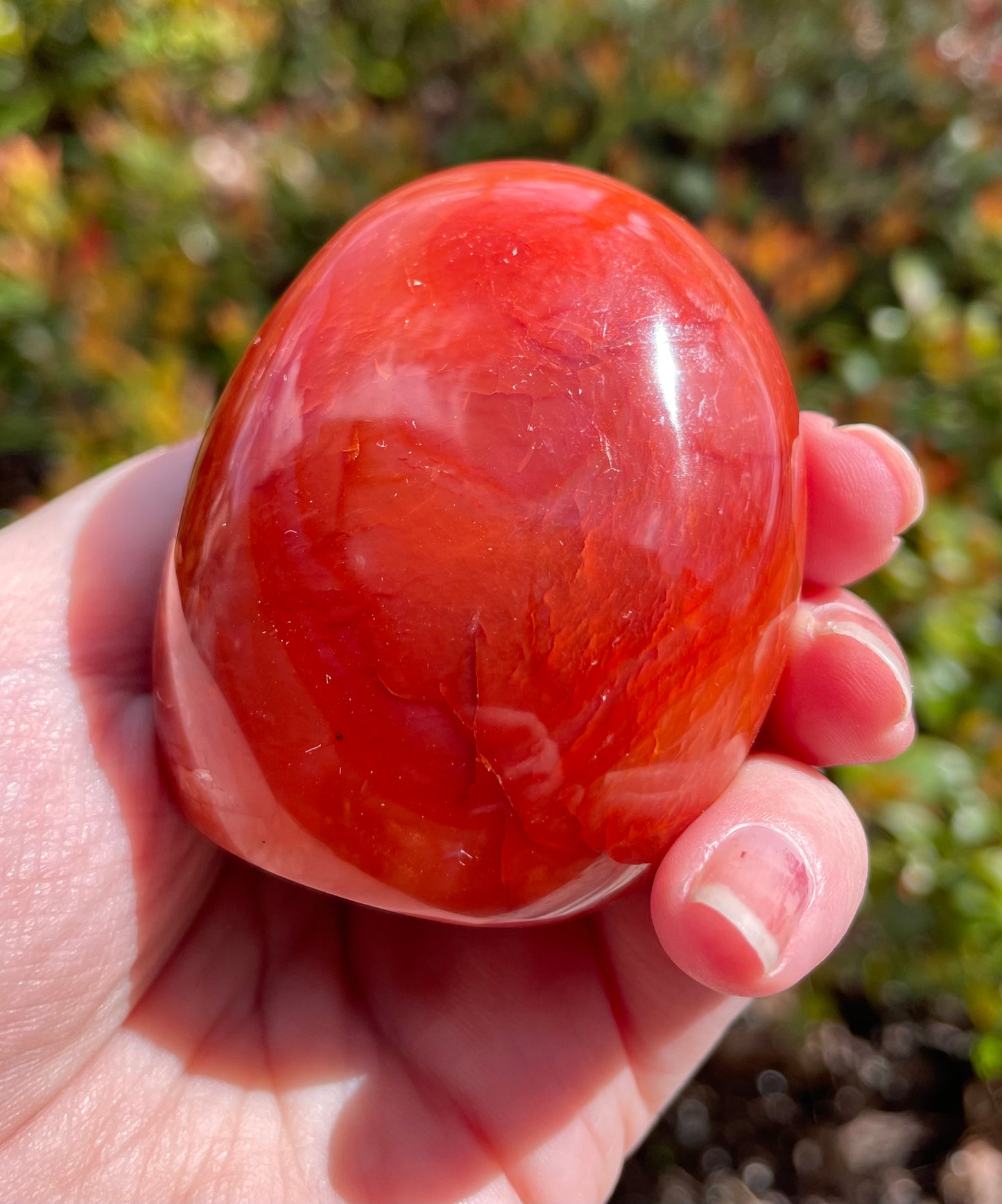 Carnelian Crystal Self Standing Free Form