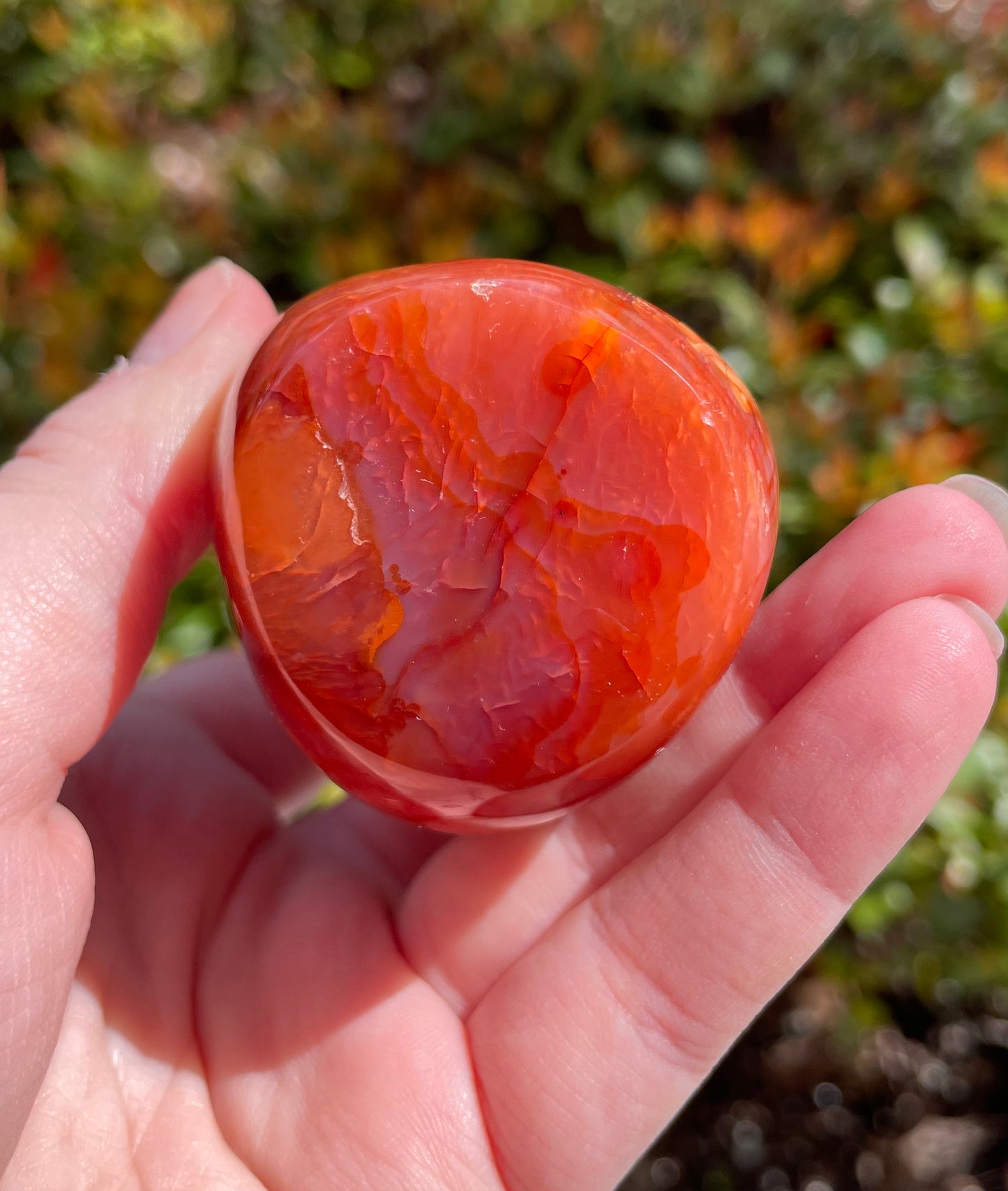 Carnelian Crystal Self Standing Free Form