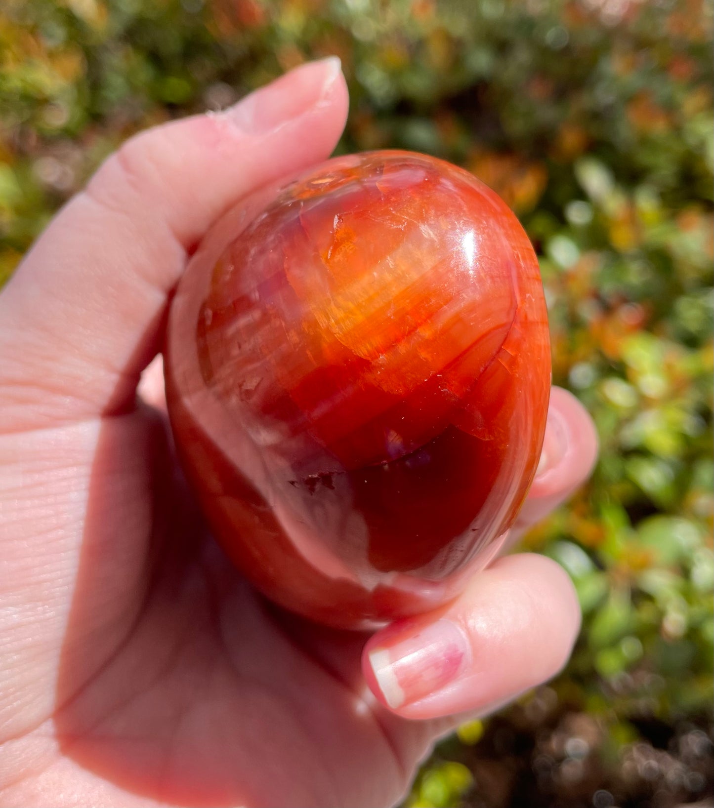 Carnelian Crystal Self Standing Free Form