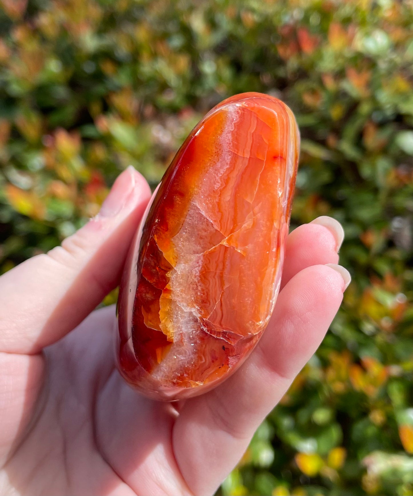 Carnelian Crystal Self Standing Free Form