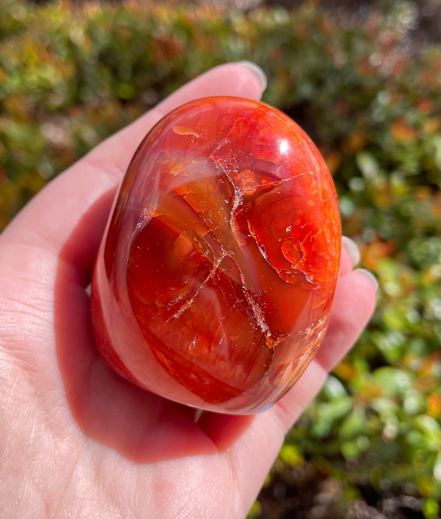 Carnelian Crystal Self Standing Free Form