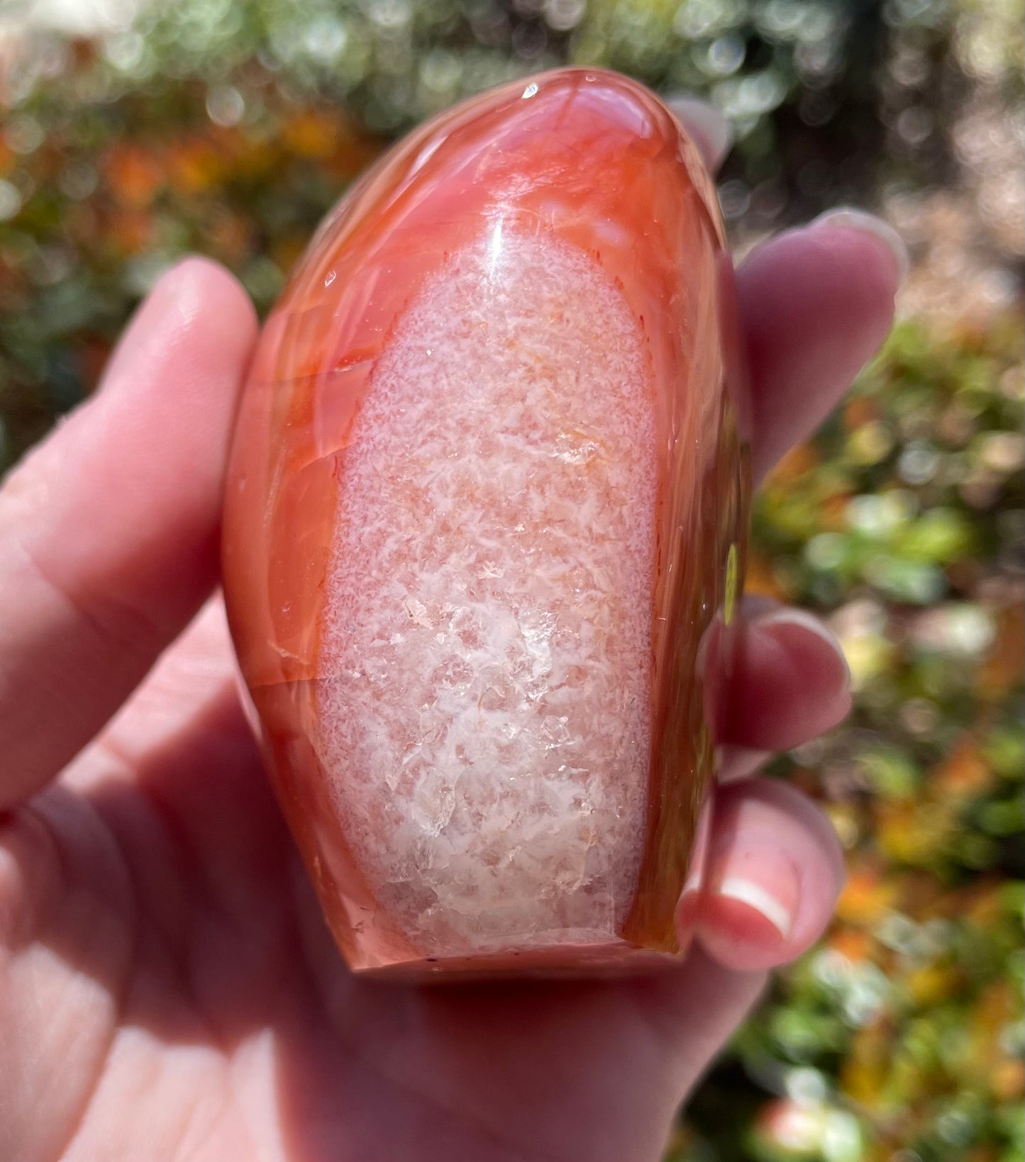 Carnelian Crystal Self Standing Free Form