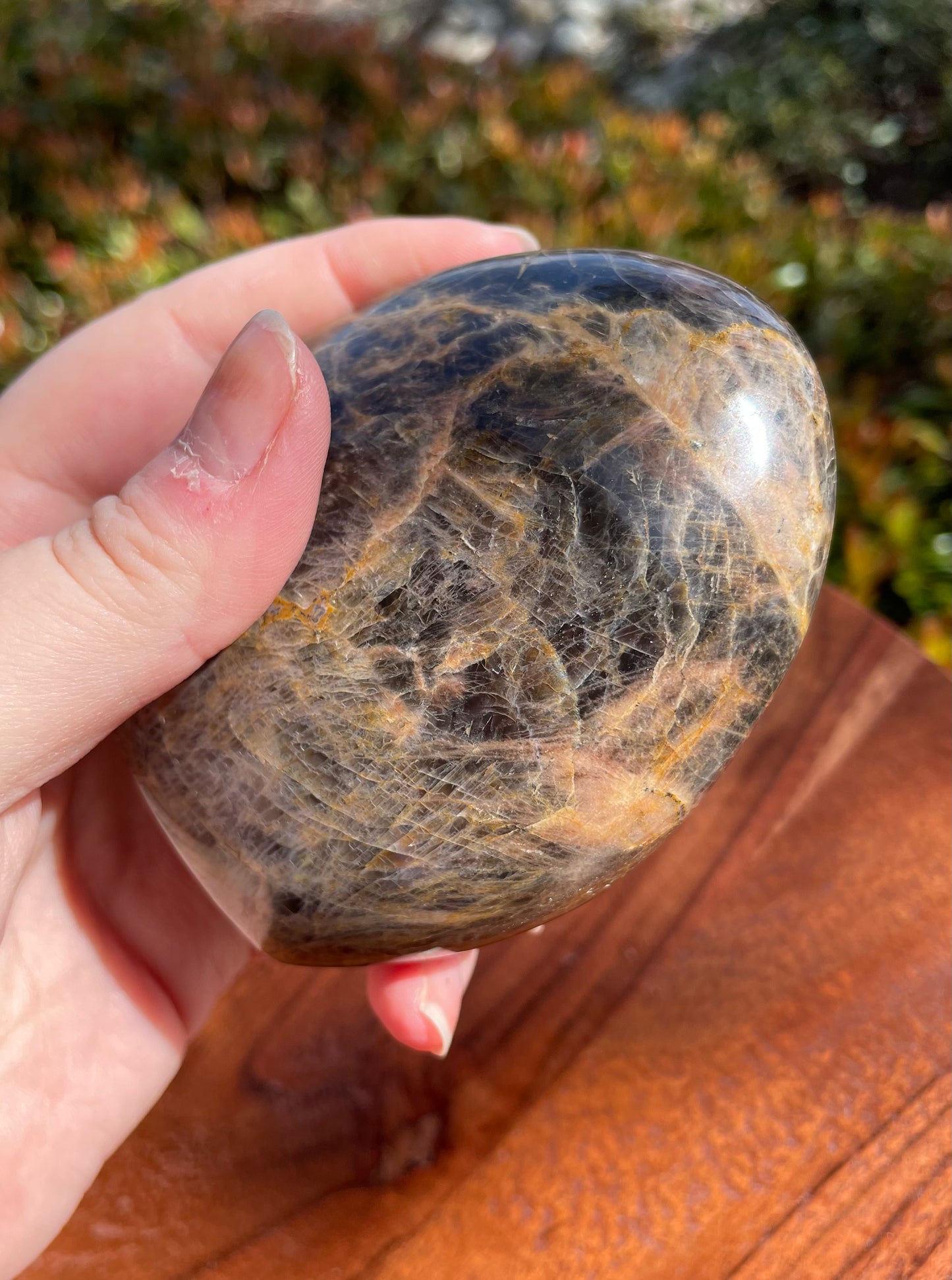 Black Moonstone Freeform Crystal